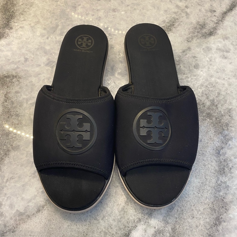 Black Tory Burch Slide/sandal